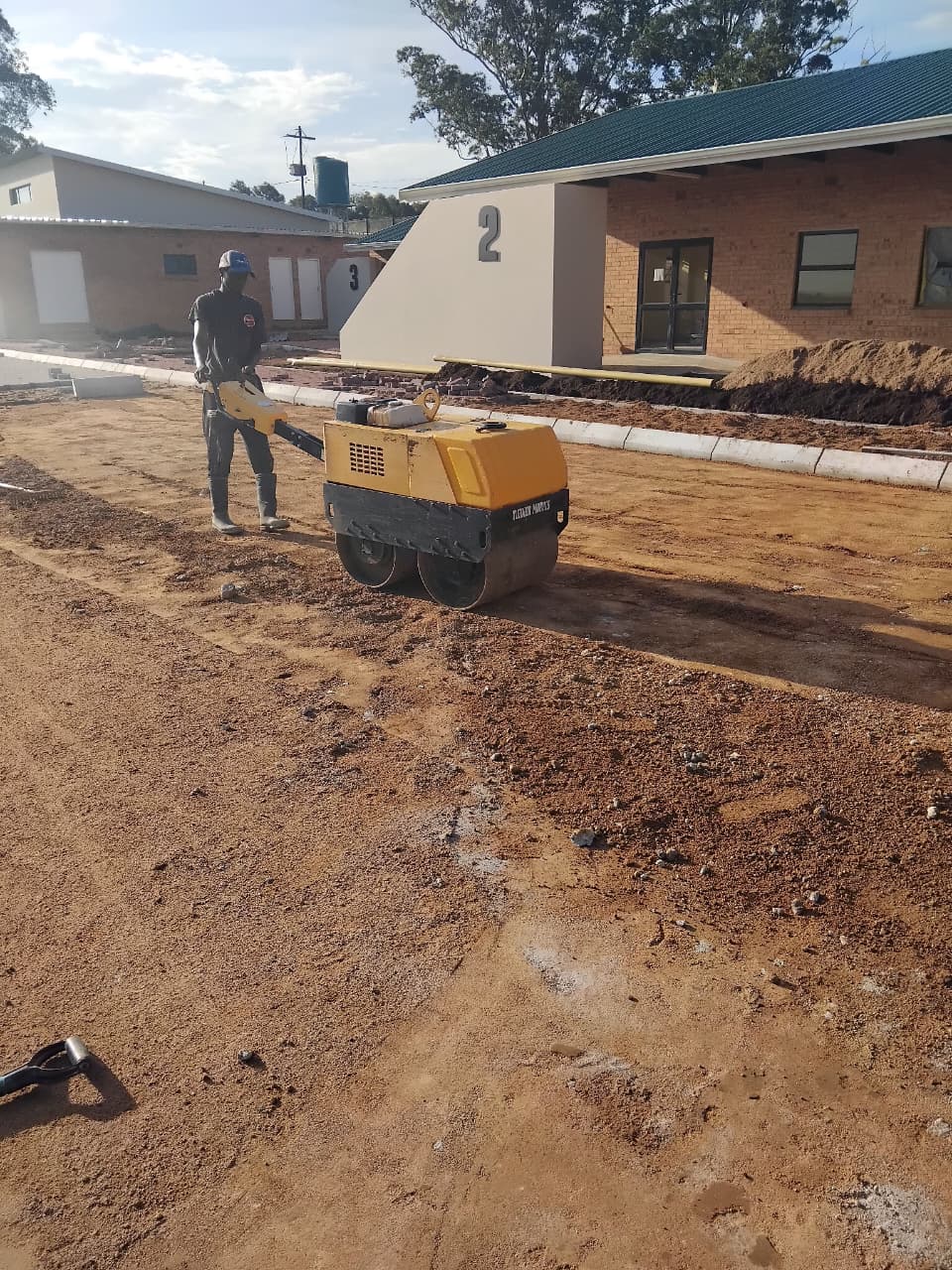 building work by Paving Empire & Renovations